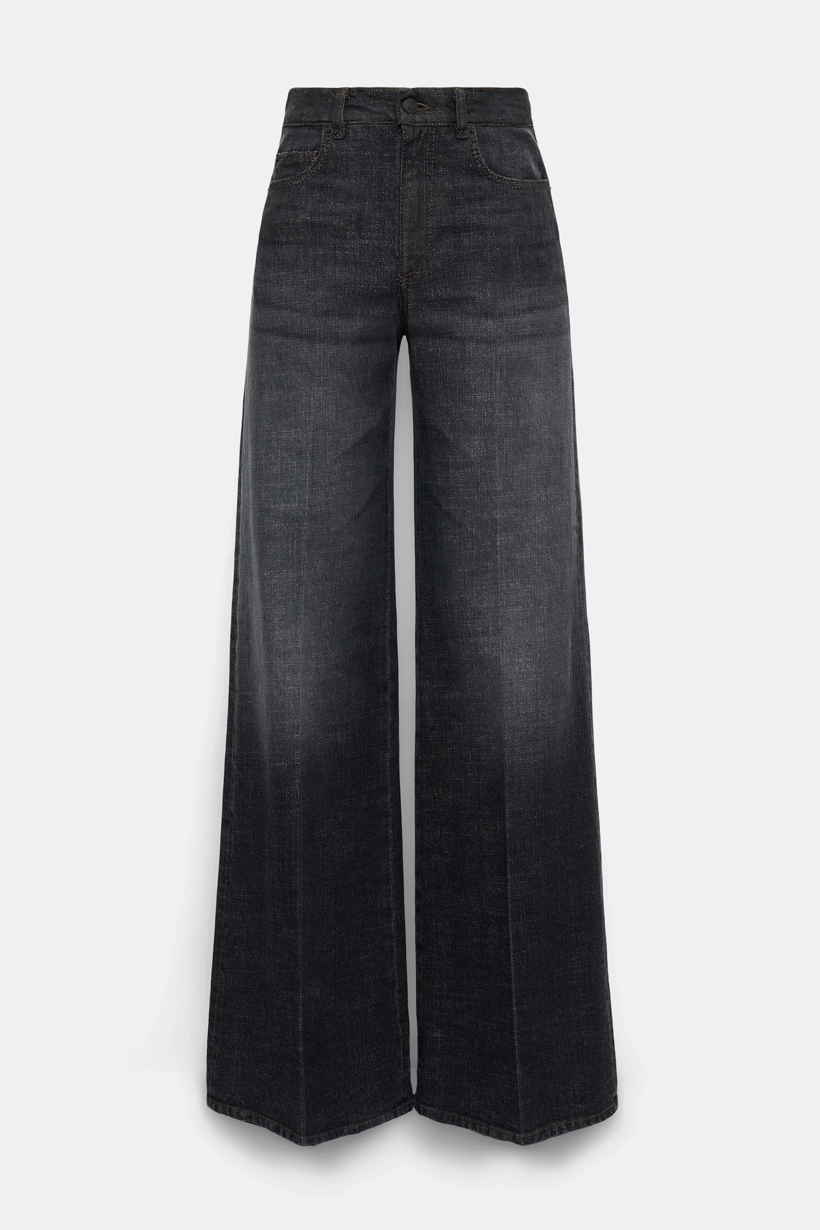 Dorothee Schumacher Long, wide Denim stone black denim