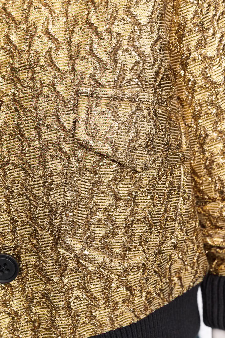 Dorothee Schumacher Goldene Lurexjacke gold