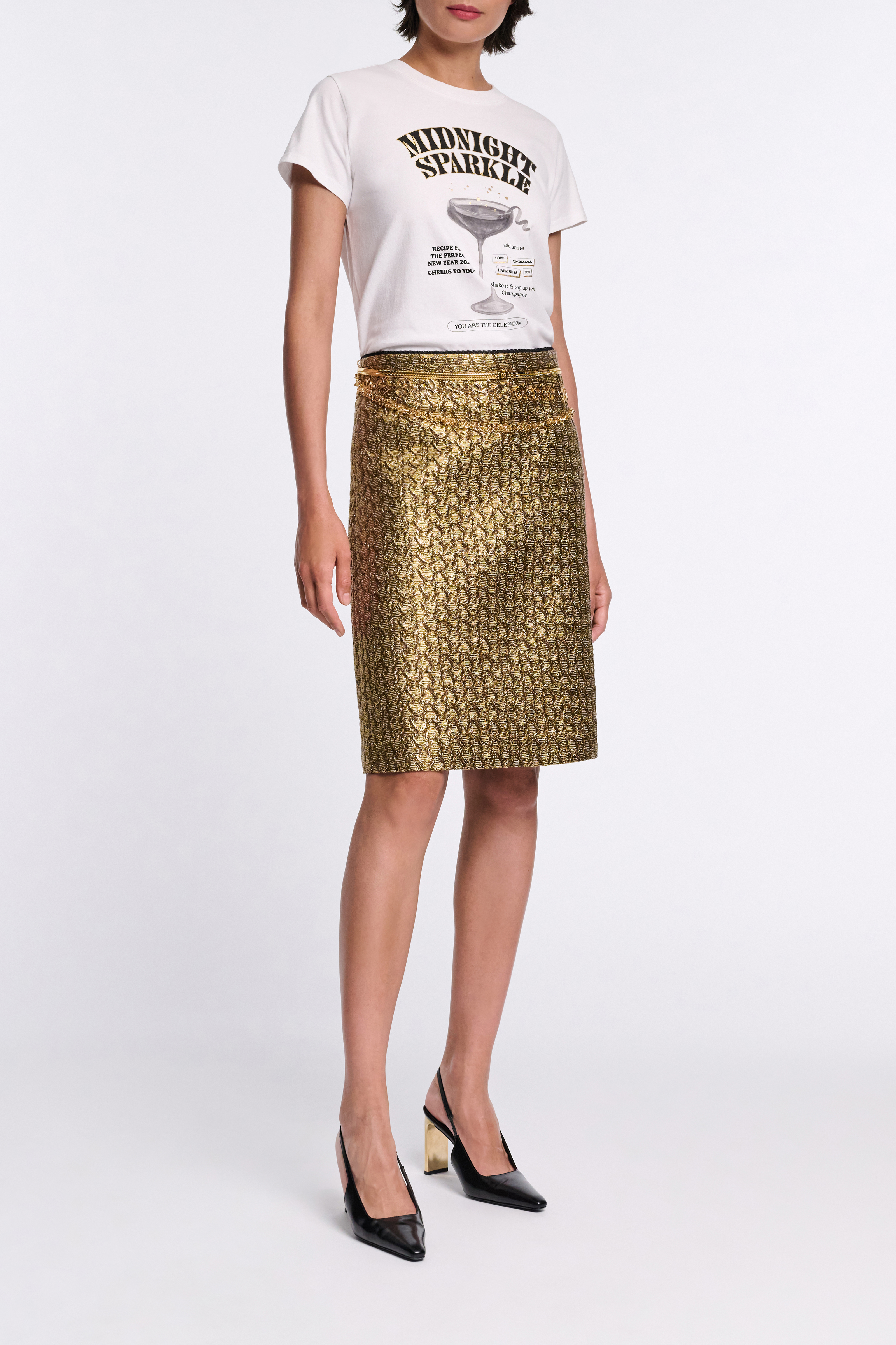 Dorothee Schumacher Golden Lurex