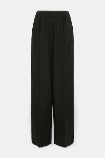 Dorothee Schumacher Lightweight wool trousers pure black