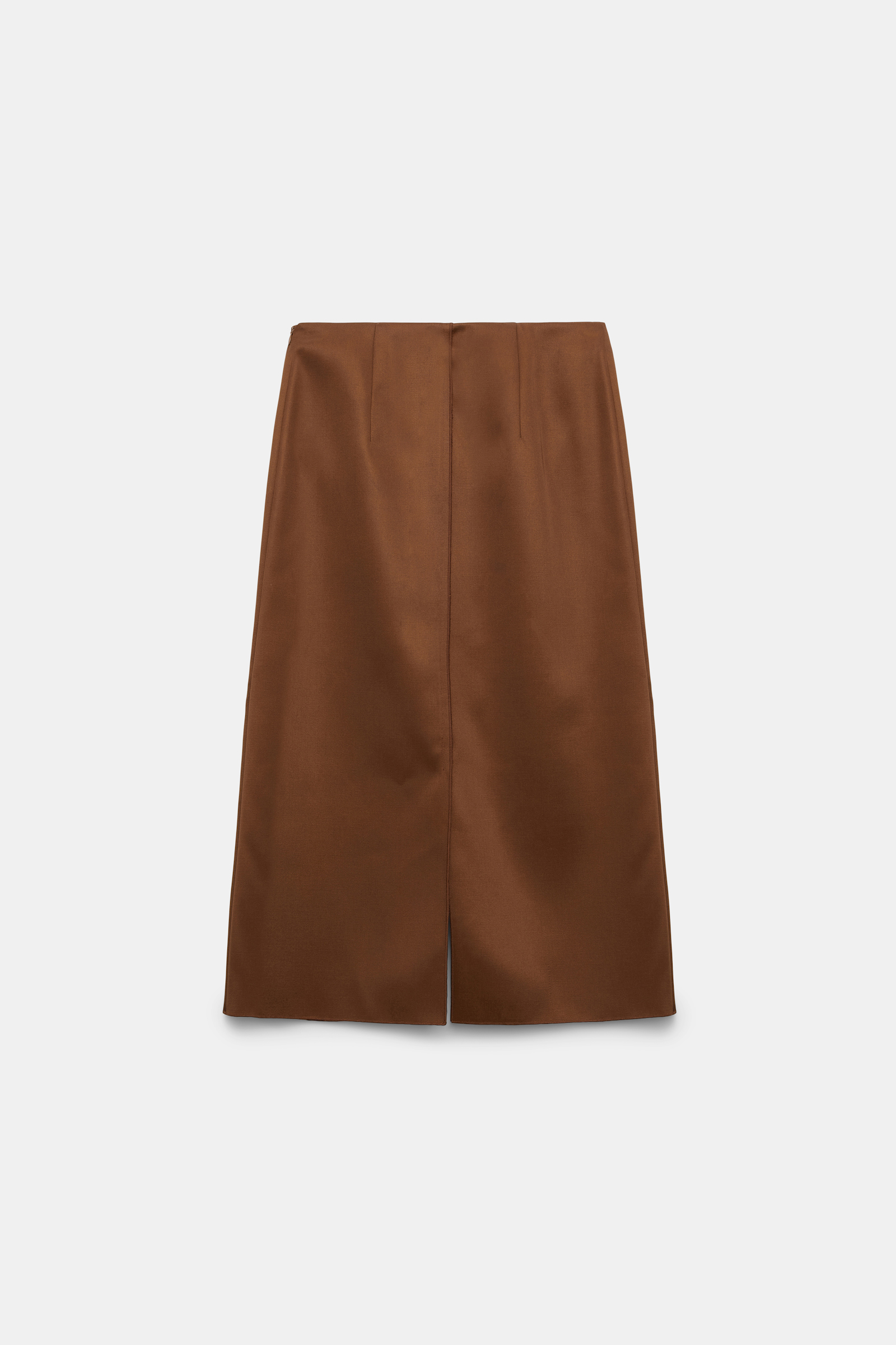 Dorothee Schumacher Pencilskirt mit Schlitzen aus Duchesse terra