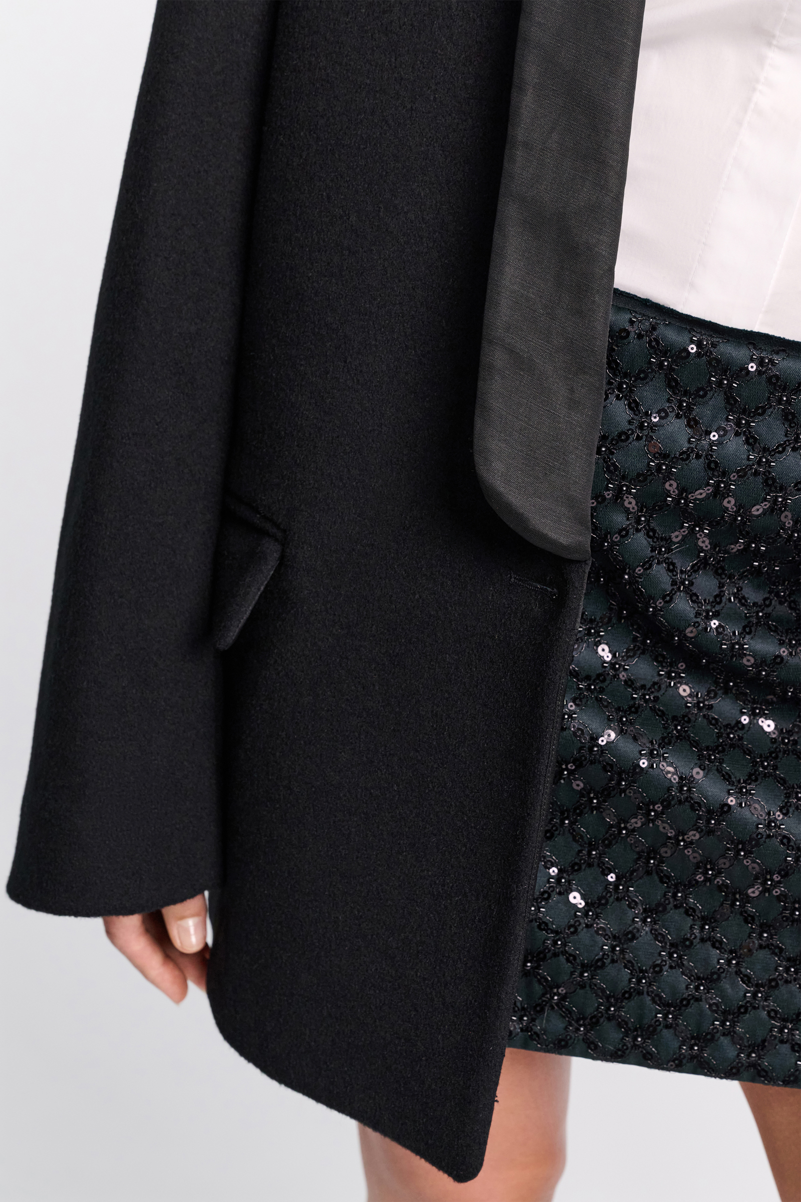 Dorothee Schumacher Oversized Smoking Blazer pure black