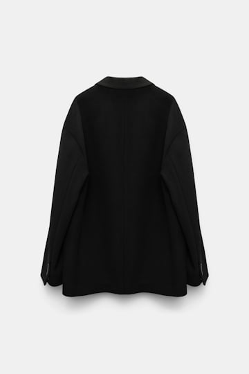 Dorothee Schumacher Oversized tuxedo blazer pure black