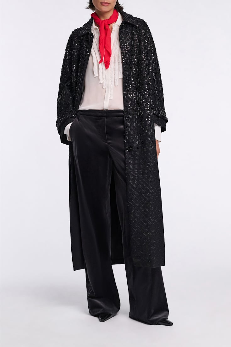 Dorothee Schumacher Bluse aus Georgette camellia white