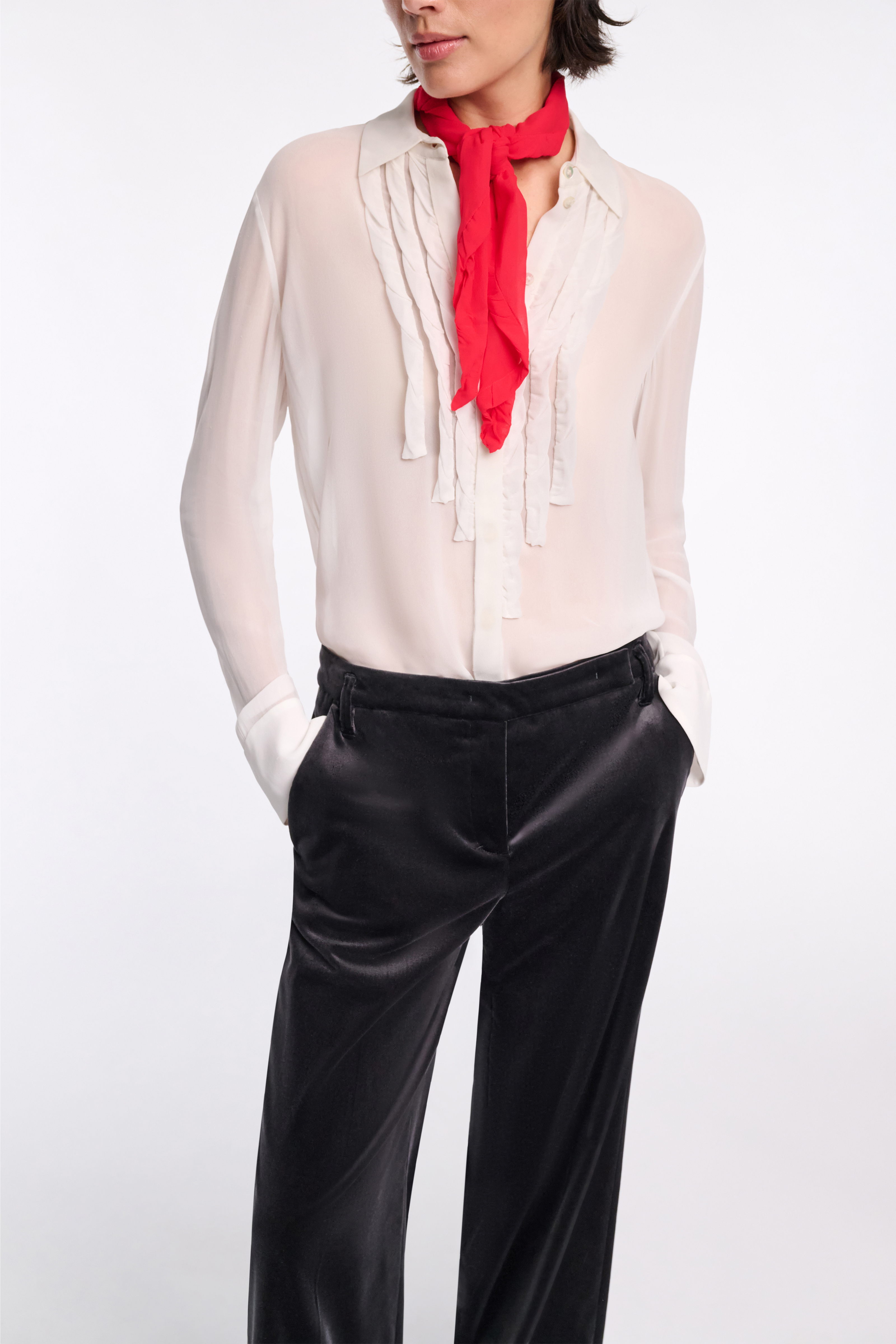 SHEER TWIST blouse | Dorothee Schumacher