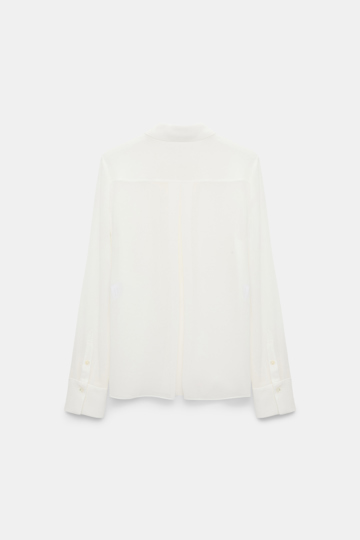 Dorothee Schumacher Georgette blouse camellia white