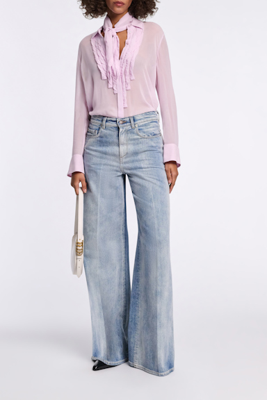 Dorothee Schumacher Georgette blouse lilac