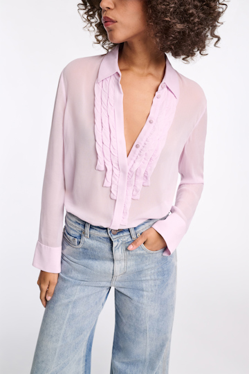 Dorothee Schumacher Georgette blouse lilac