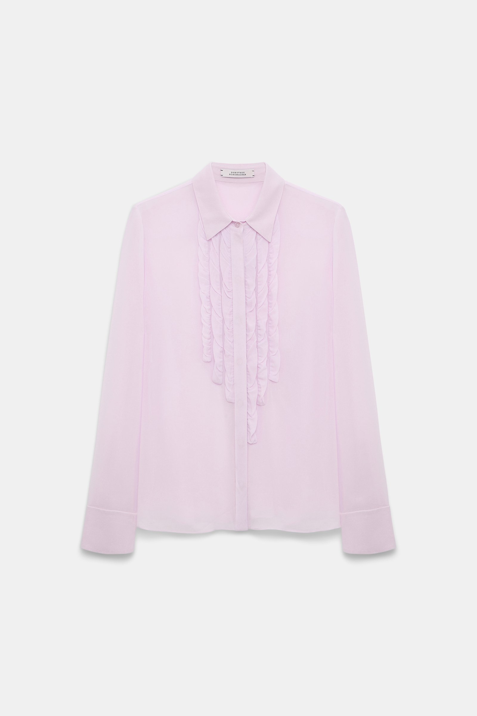 Dorothee Schumacher Bluse aus Georgette lilac