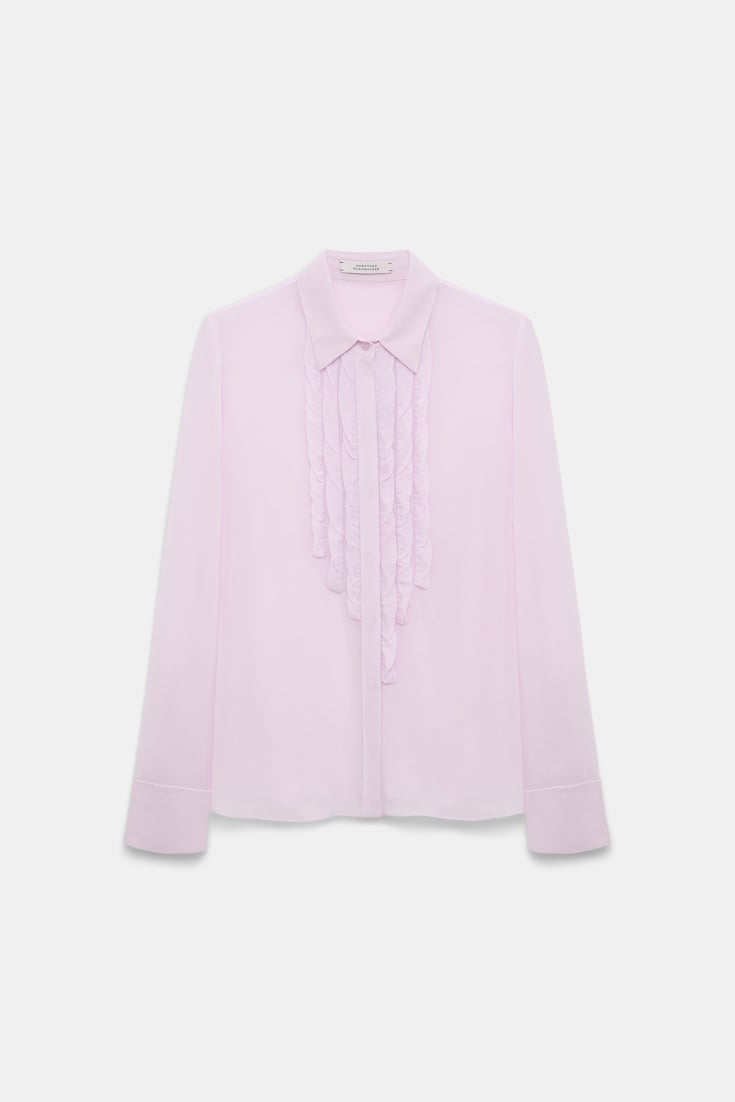 Dorothee Schumacher Bluse aus Georgette lilac