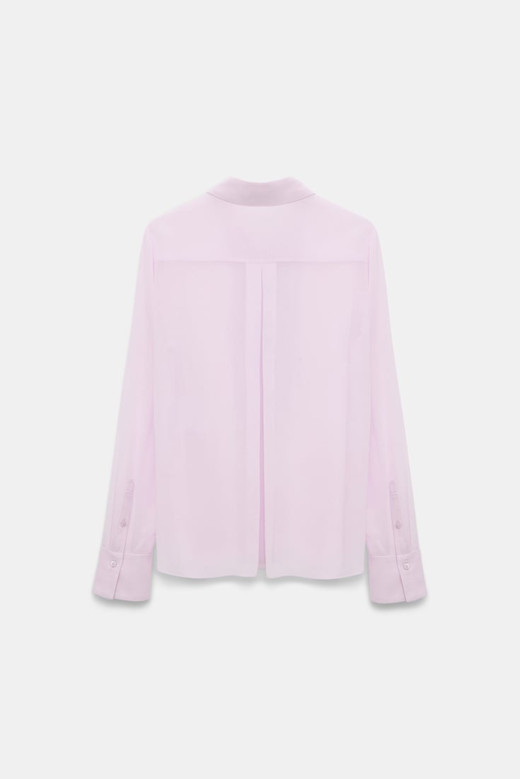 Dorothee Schumacher Bluse aus Georgette lilac