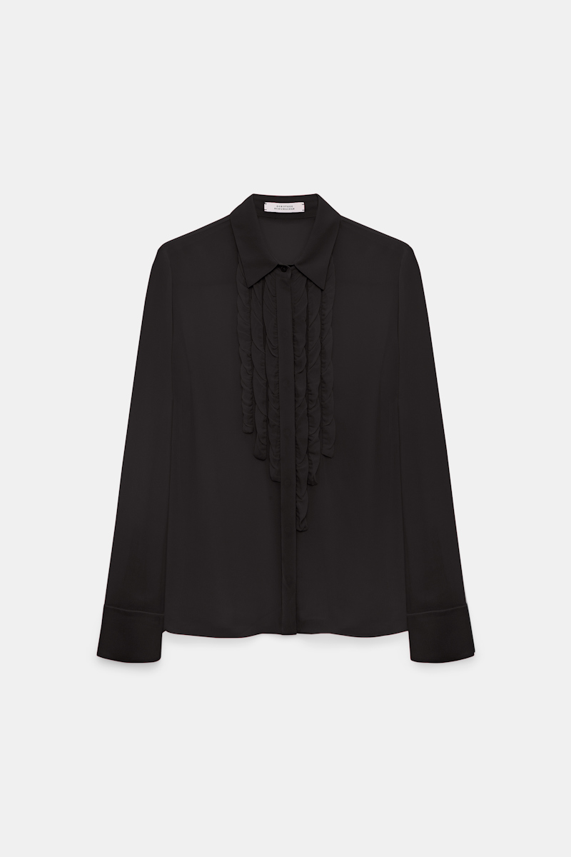 Dorothee Schumacher Georgette Blouse In Multi