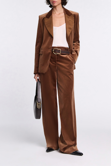 Dorothee Schumacher Top aus Georgette camellia white