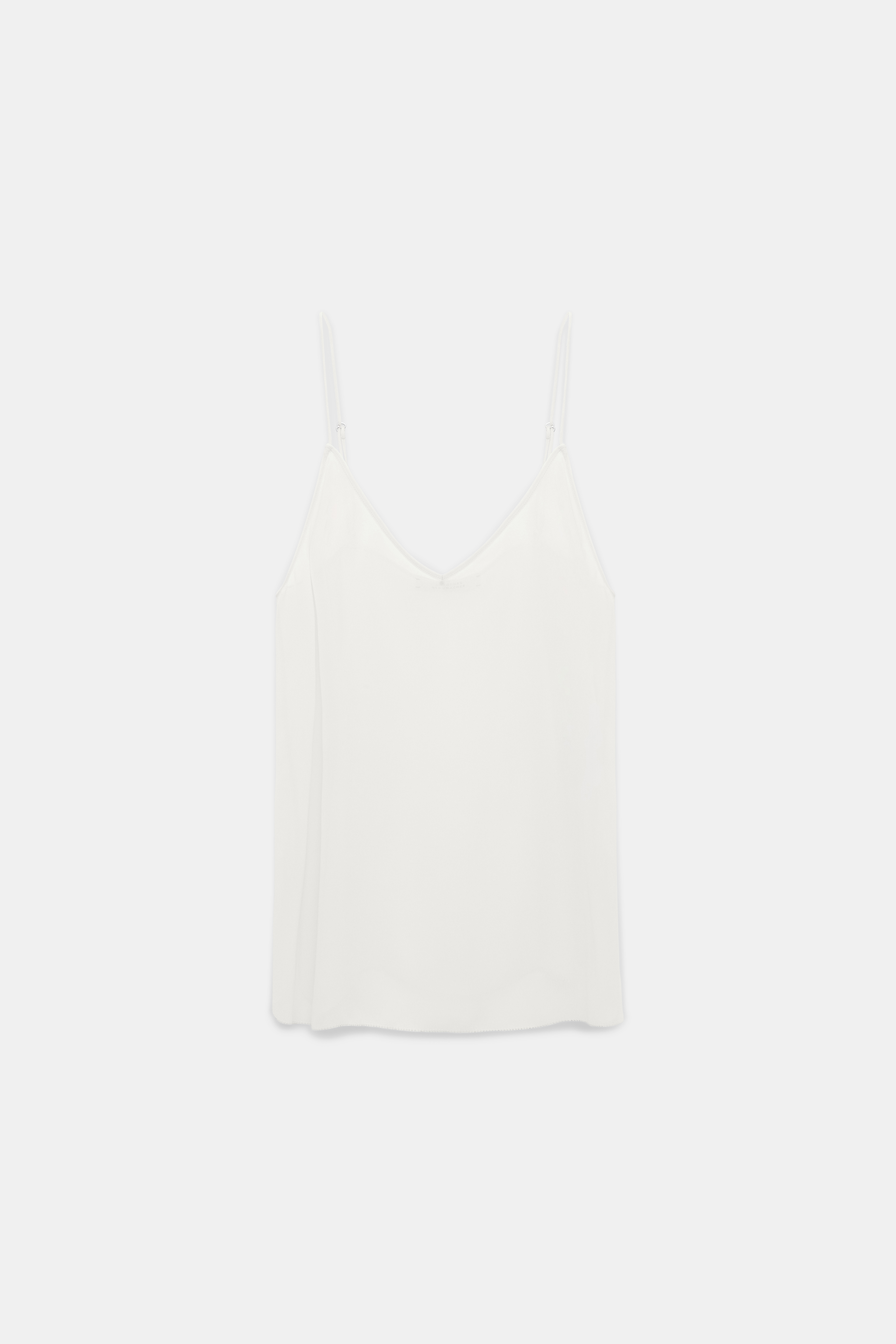 Dorothee Schumacher Georgette camisole camellia white