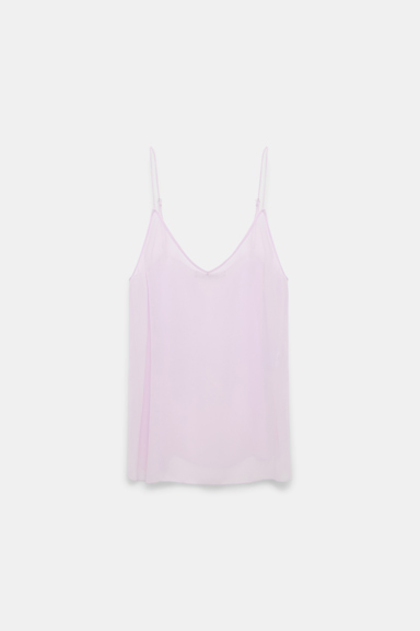 Dorothee Schumacher Top aus Georgette lilac