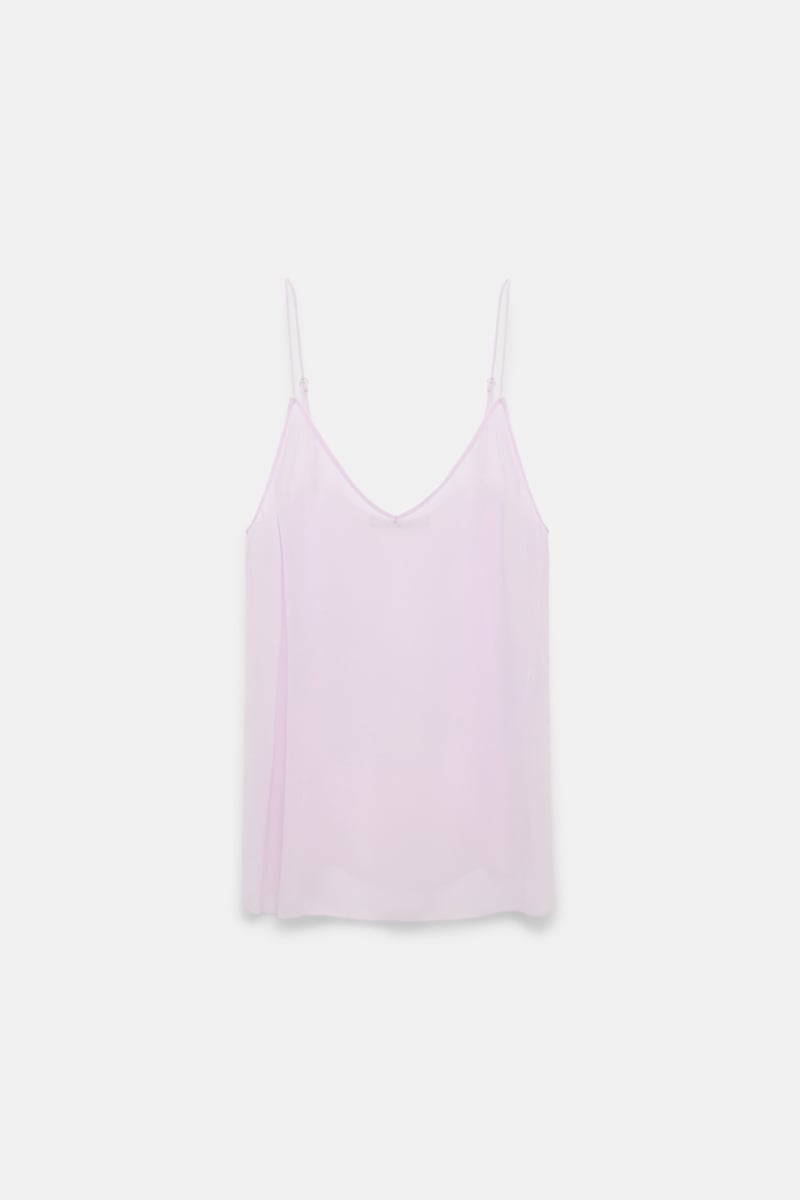 Dorothee Schumacher Georgette Camisole In Purple
