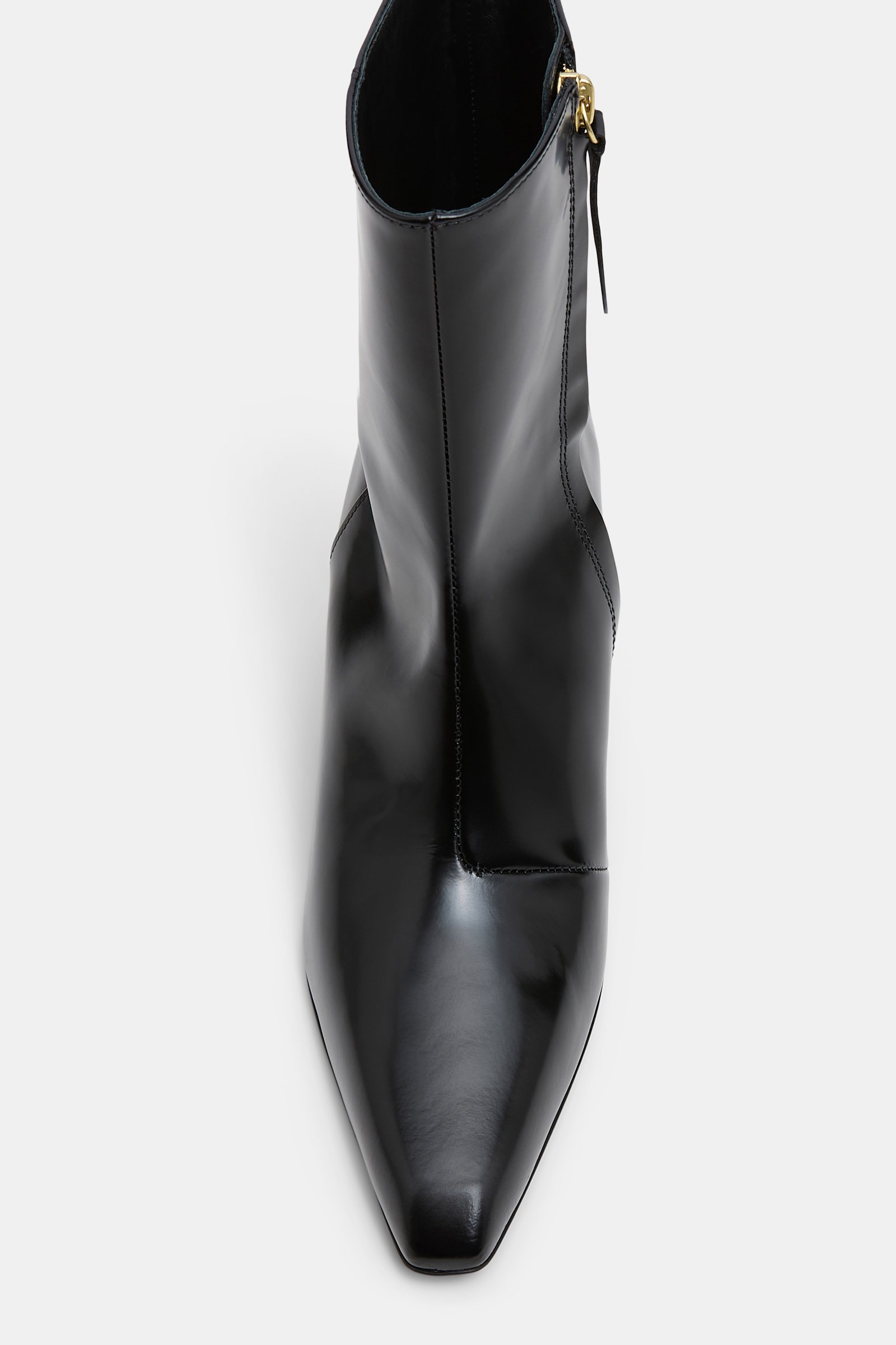 Dorothee Schumacher Ankle boots with golden heel pure black