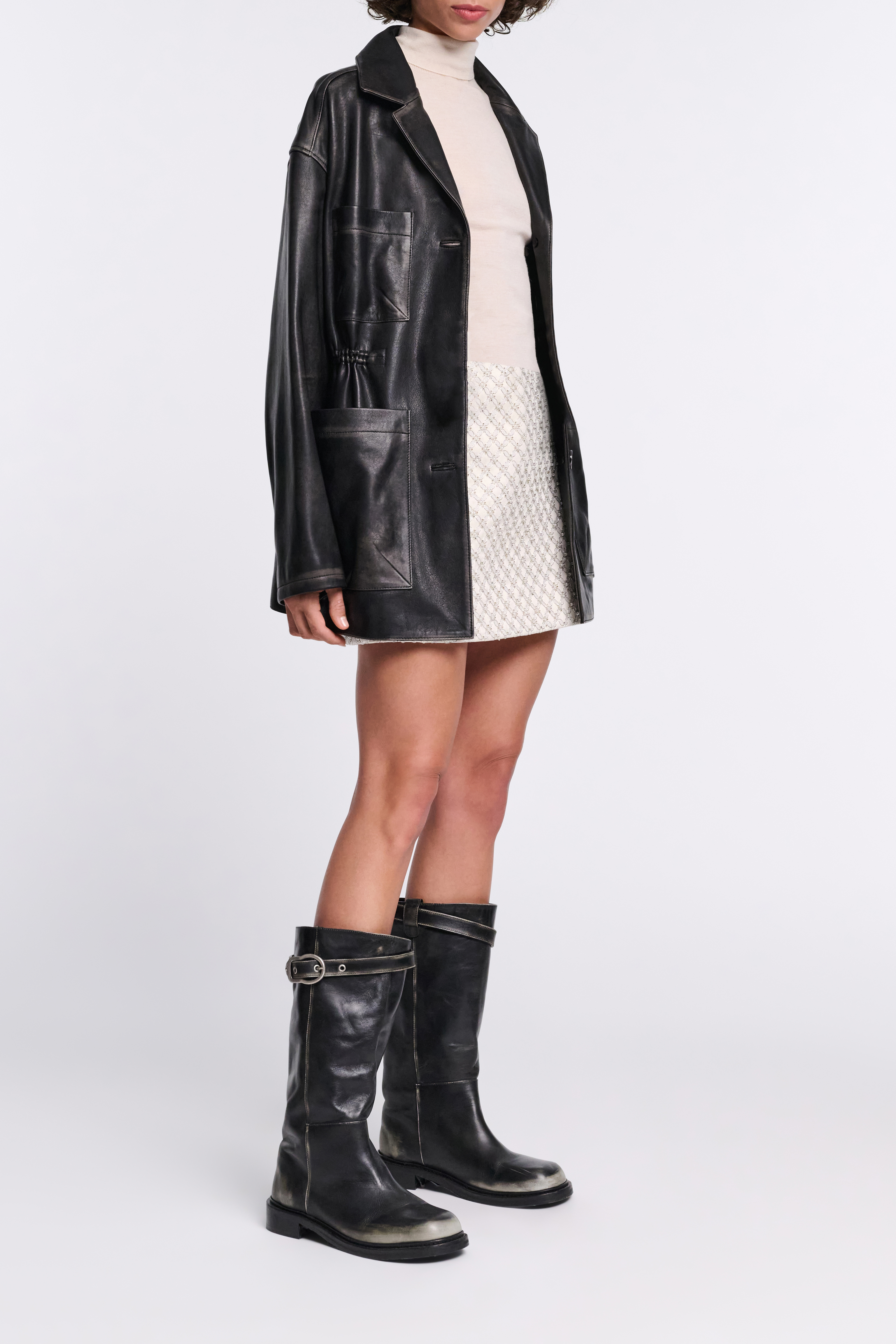 新品THE TOÉ Jungfern Long Boots 36 VINTAGE ESSENCE tall boot | Dorothee Schumacher
