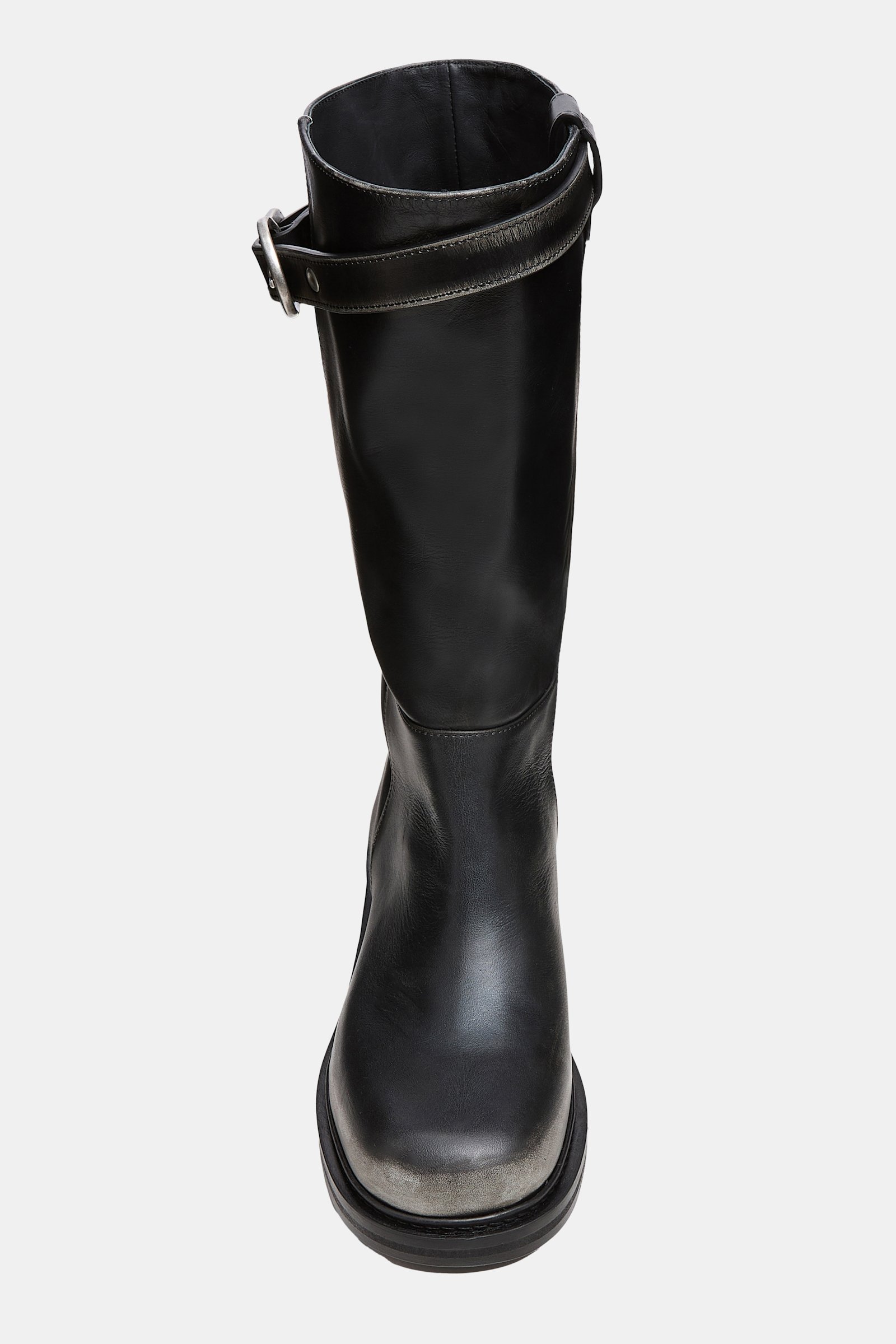 Dorothee Schumacher Hohe Boots mit Signature-Schließe cool anthra