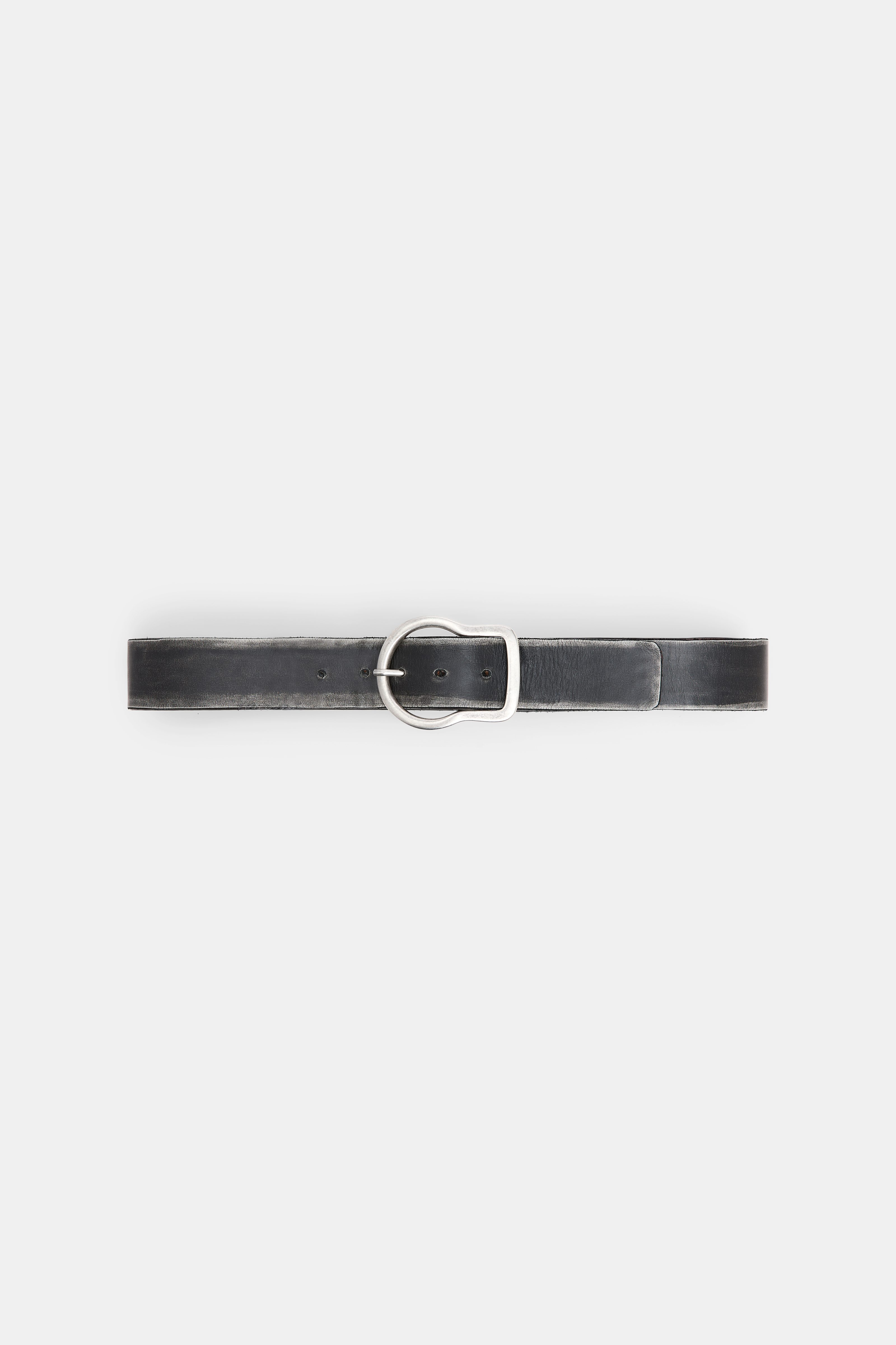 Dorothee Schumacher Brush-off effect leather belt cool anthra