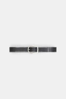Dorothee Schumacher Brush-off effect leather belt cool anthra