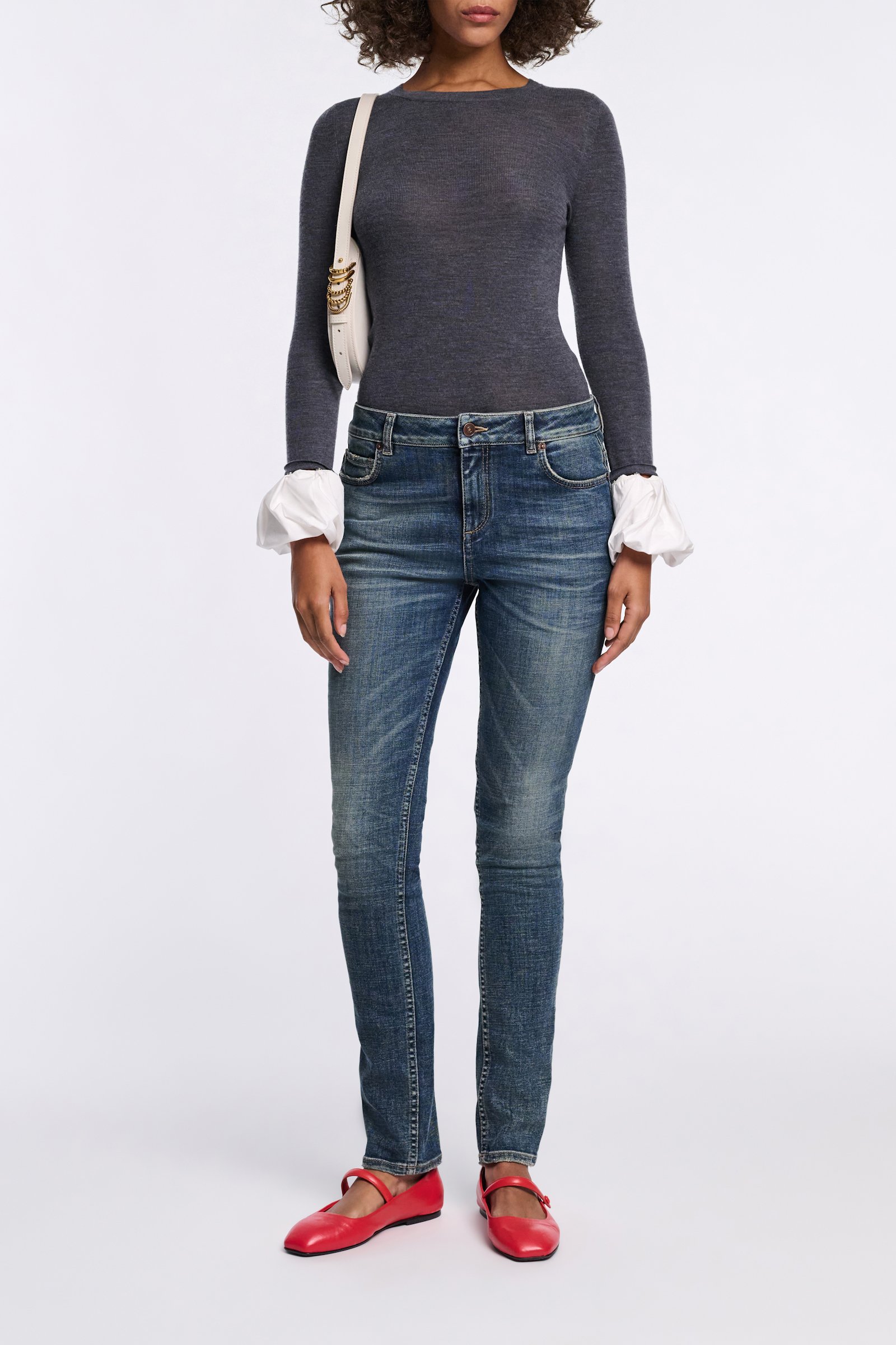 Dorothee Schumacher Mary-Janes with elastic strap true red