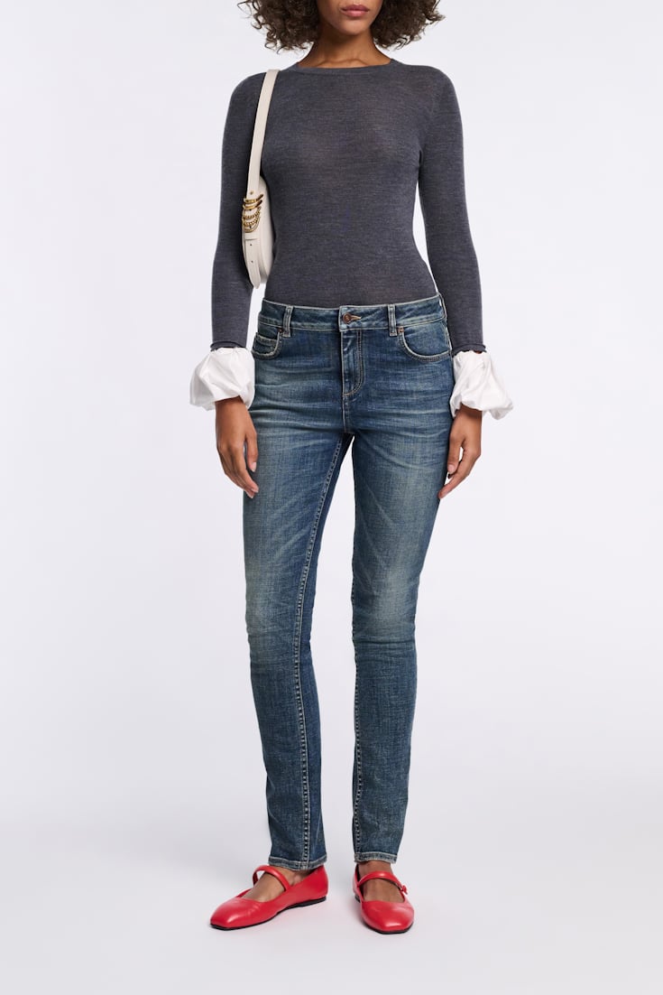 Dorothee Schumacher Mary-Janes with elastic strap true red