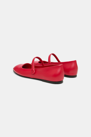 Dorothee Schumacher Mary-Jane Ballerinas mit elastischem Strap true red