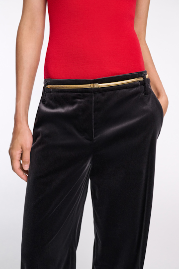 Dorothee Schumacher Chain Gürtel mit Snake-Effekt gold