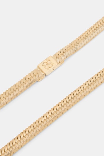 Dorothee Schumacher Chain Gürtel mit Snake-Effekt gold