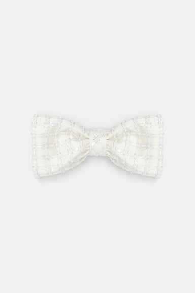 Dorothee Schumacher Embellished Duchesse bow brooch pearl