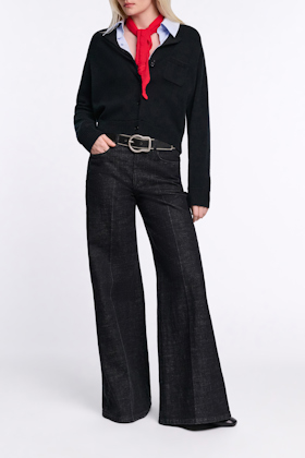 Dorothee Schumacher Dreieckstuch mit twisted Edge Details lollipop