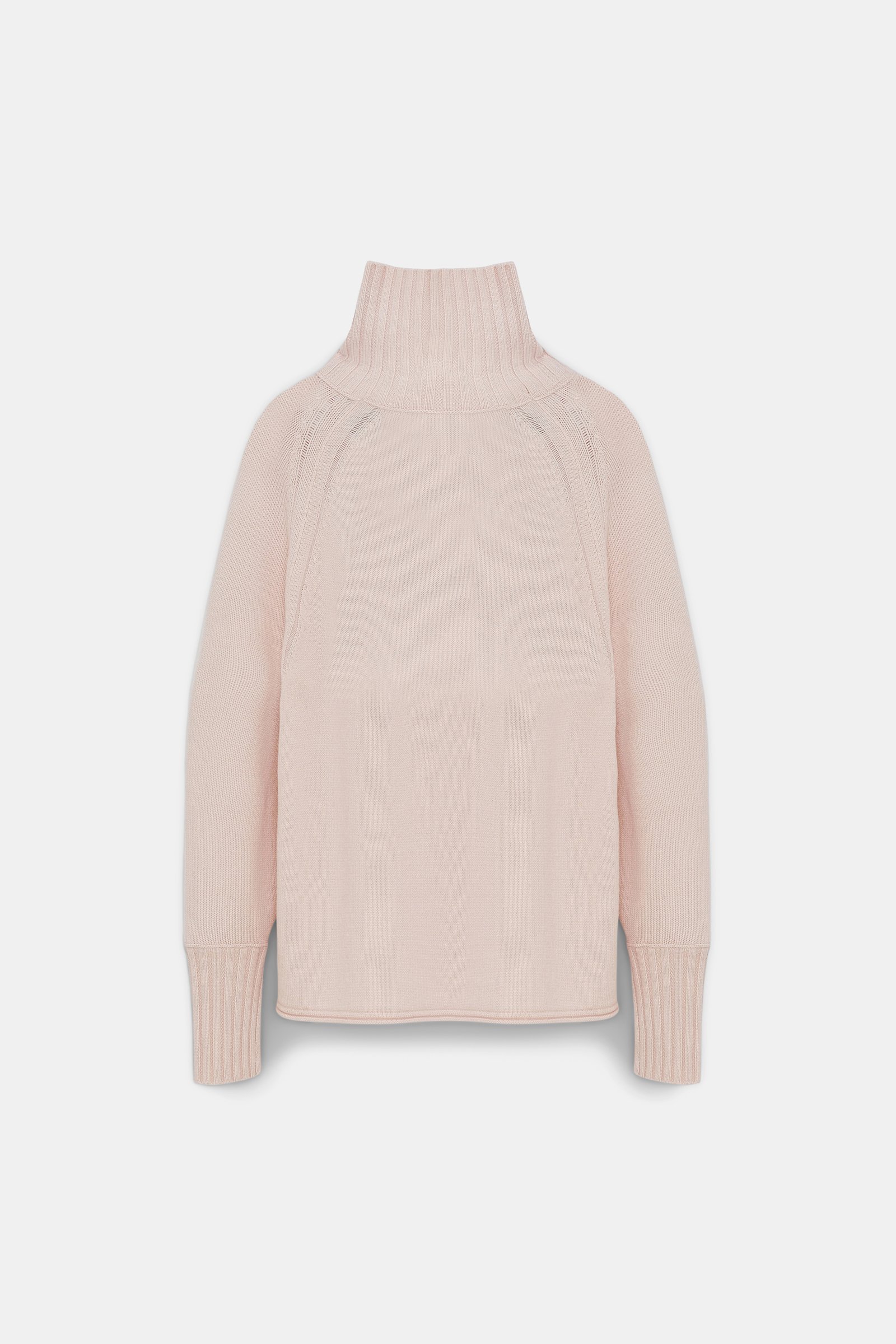 Dorothee Schumacher Turtleneck pullover in Merino-cashmere medium creme