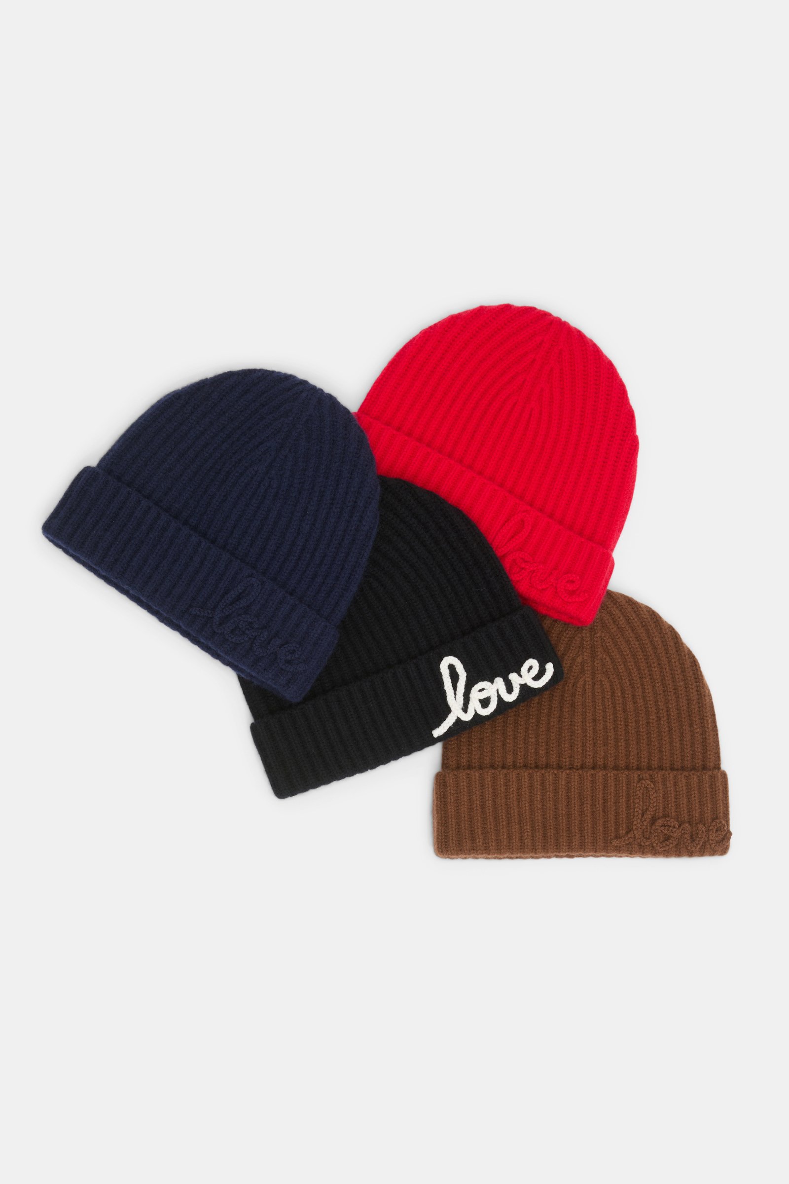 Dorothee Schumacher Ribbed Merino-cashmere LOVE beanie Coffee