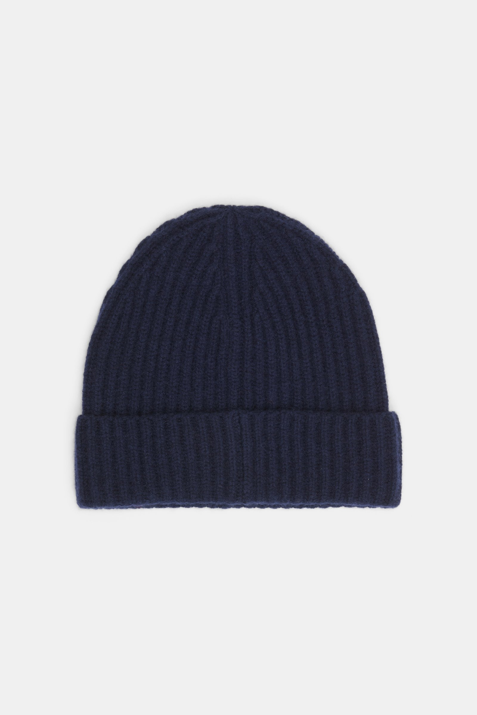 Dorothee Schumacher Ribbed Merino-cashmere LOVE beanie true navy