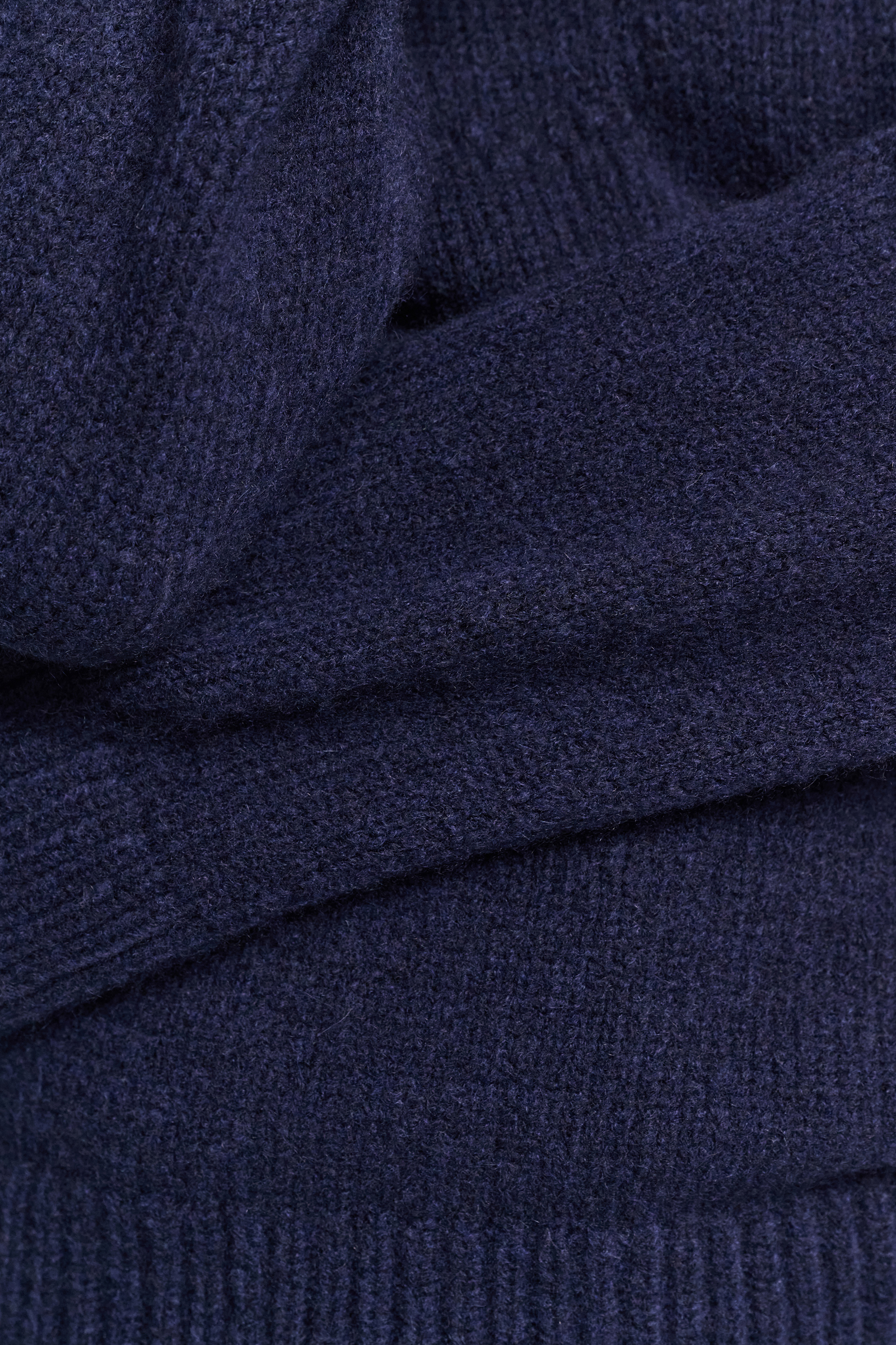 Dorothee Schumacher Pullover with D-rose pointelle navy