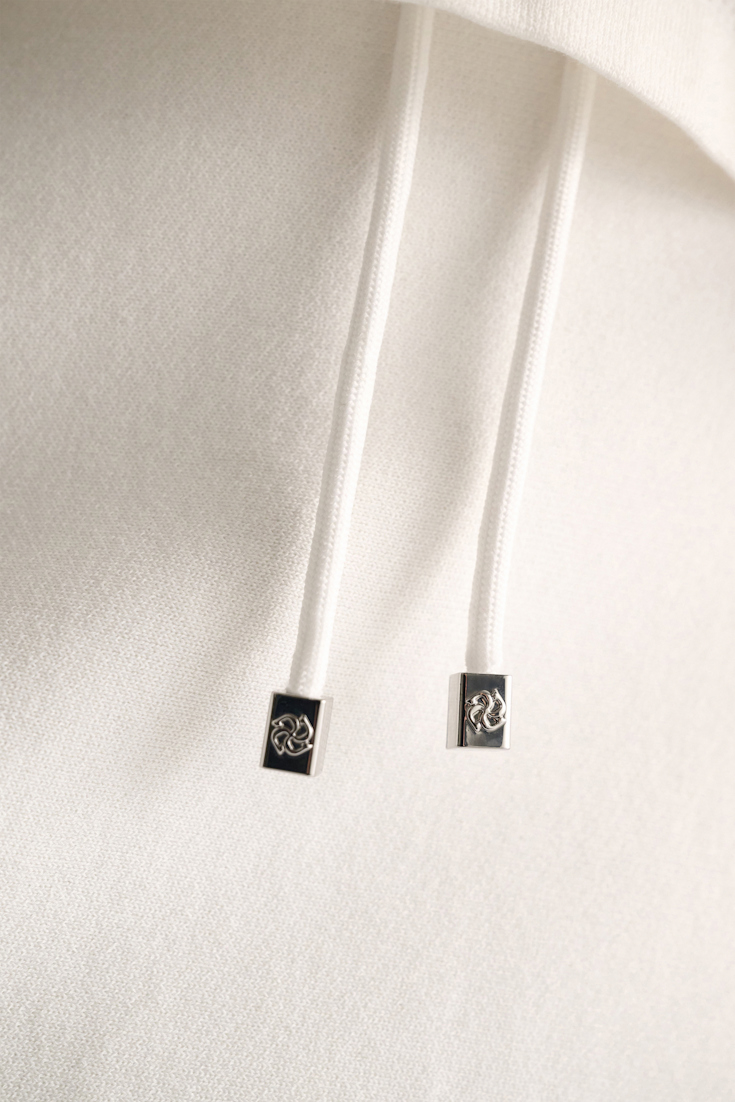 Dorothee Schumacher Knit stretch cotton skirt eggshell