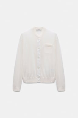 Dorothee Schumacher Knit bomber jacket-style cardigan orchid white