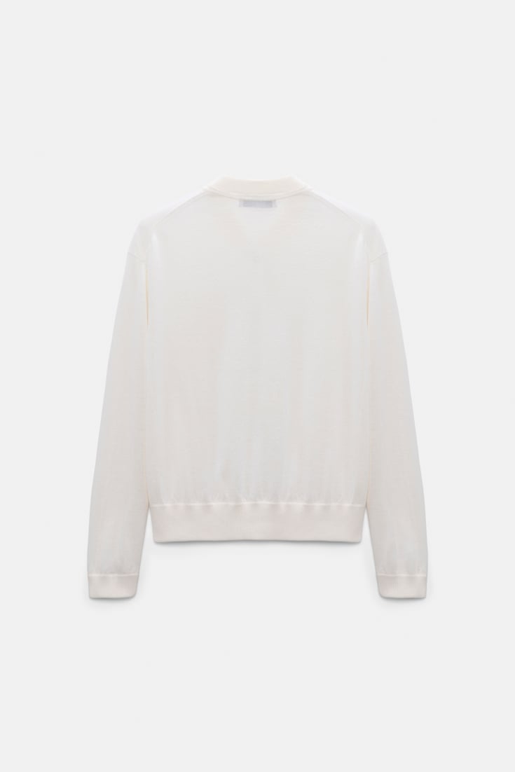 Dorothee Schumacher Knit bomber jacket-style cardigan orchid white