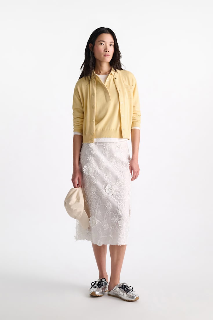 Dorothee Schumacher Cardigan im Bomberjacken-Stil pastis