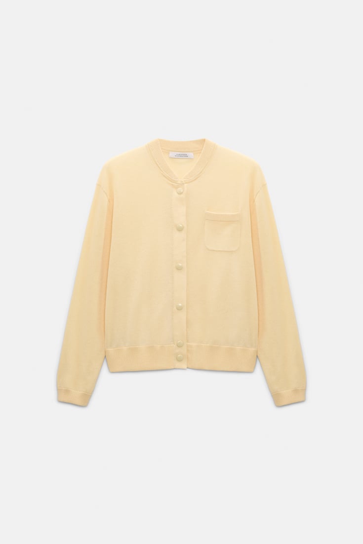 Dorothee Schumacher Cardigan im Bomberjacken-Stil pastis