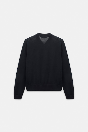 Dorothee Schumacher Knit bomber jacket-style cardigan true navy