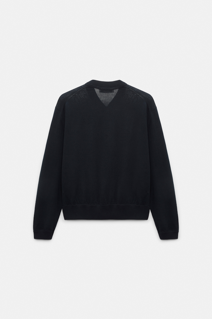 Dorothee Schumacher Cardigan im Bomberjacken-Stil true navy