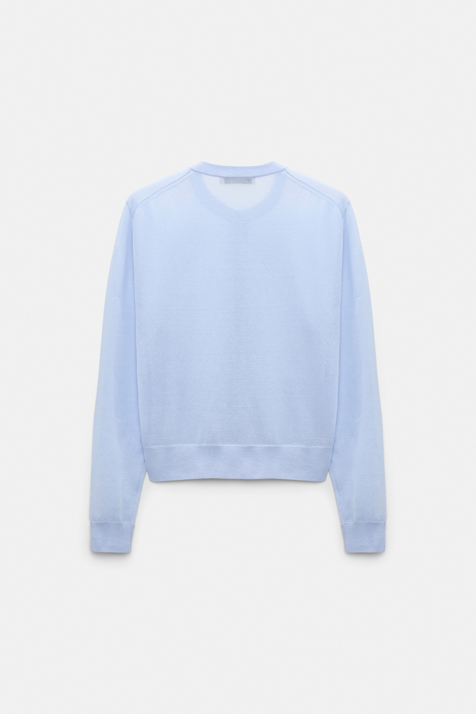 Dorothee Schumacher Twinset aus Baumwoll-Stretch oxford blue