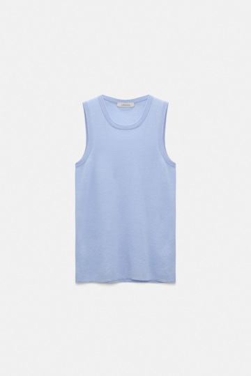 Dorothee Schumacher Stretch cotton twinset oxford blue