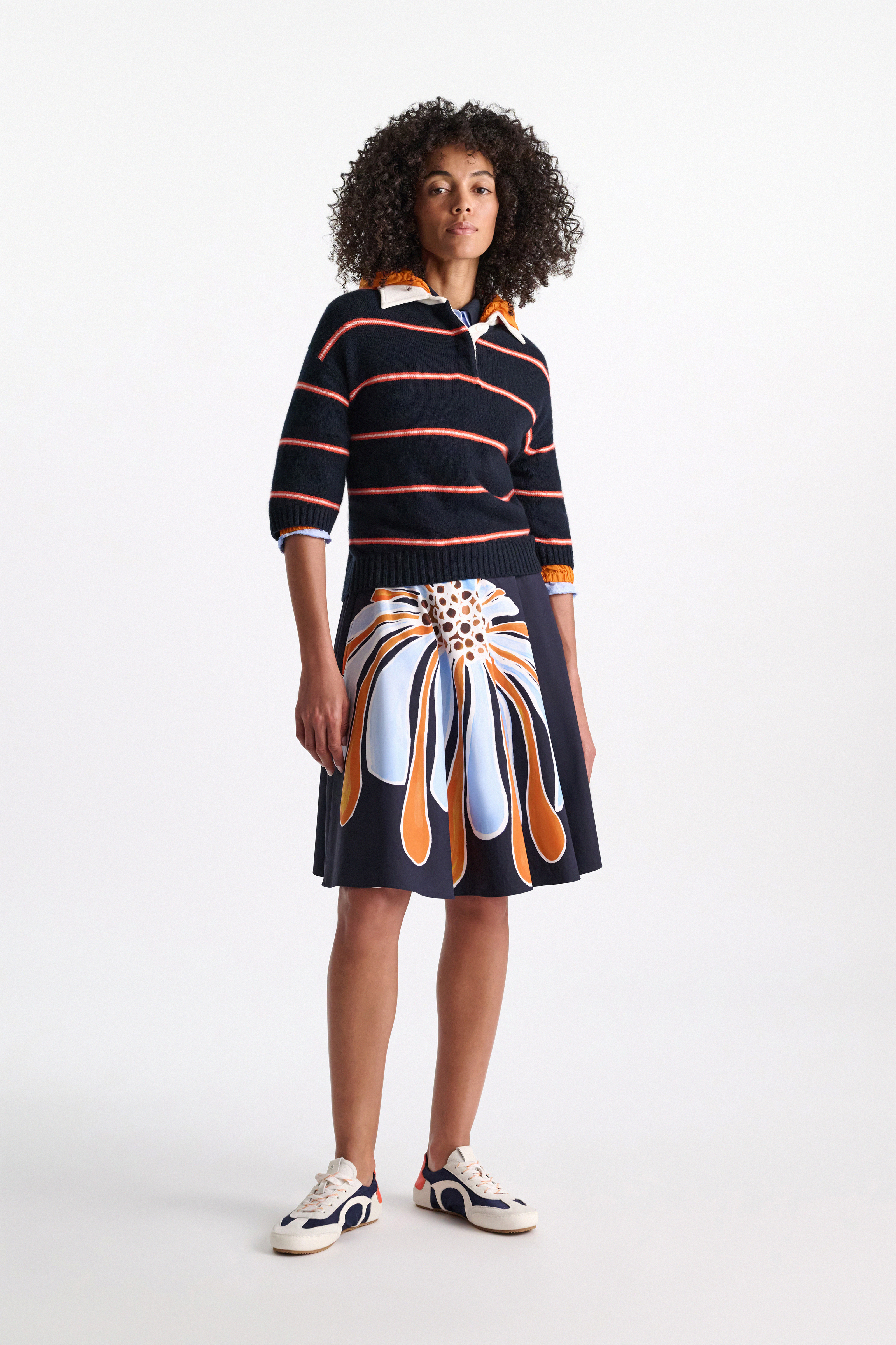 Dorothee Schumacher Merino-cashmere striped knit