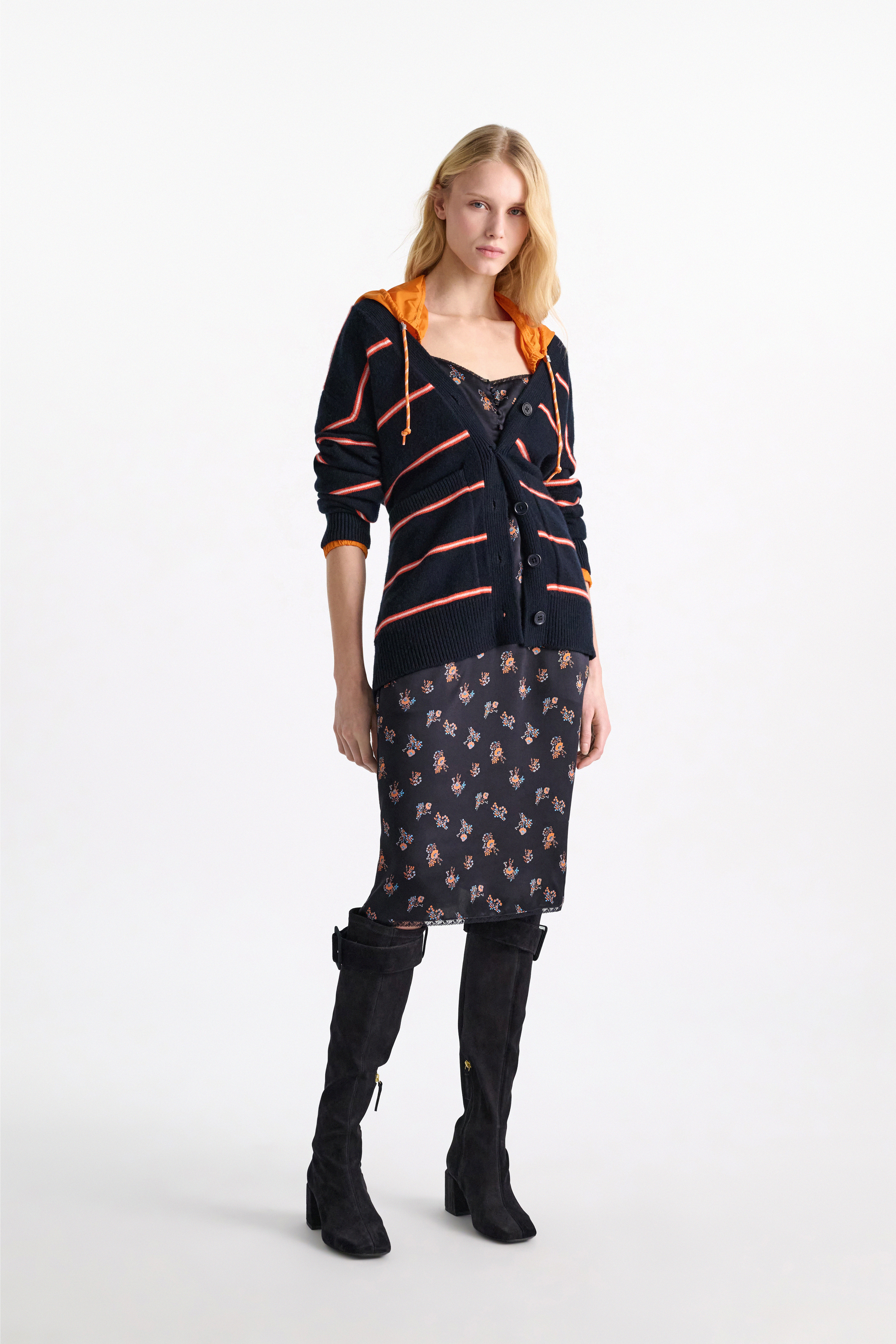 Dorothee Schumacher Merino-cashmere striped knit