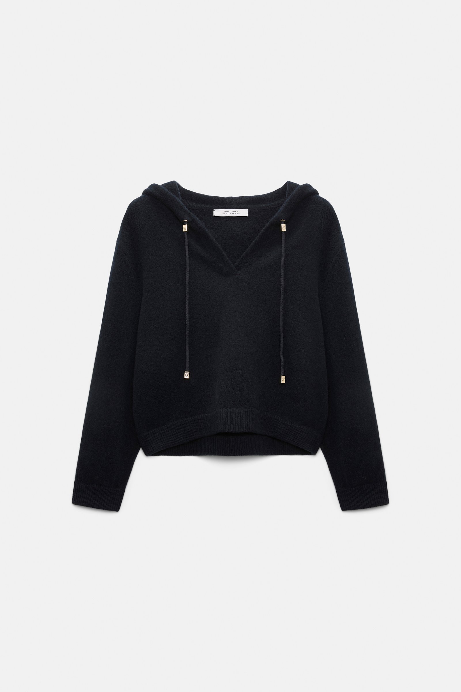 Dorothee Schumacher Hooded Pullover dark navy