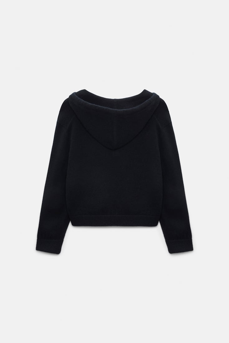 Dorothee Schumacher Hooded Pullover dark navy