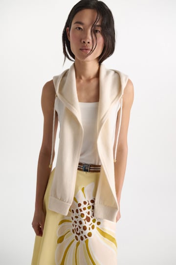 Dorothee Schumacher Styling Piece mit Kapuze camellia white